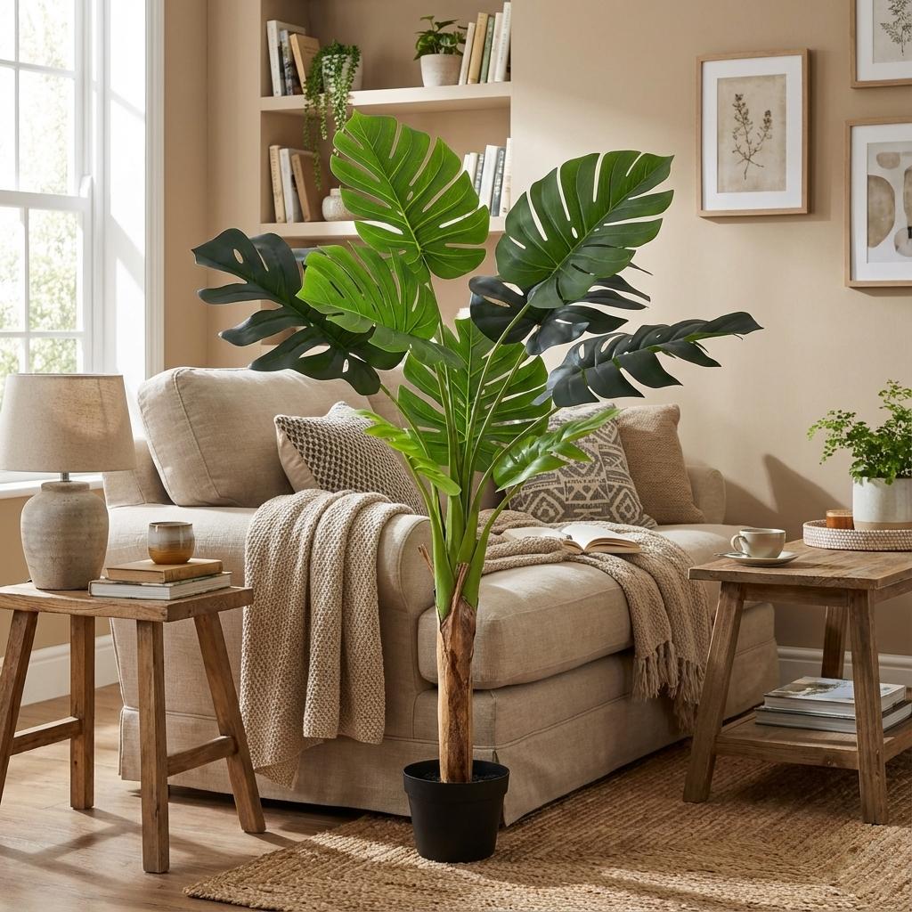 ARTIFICIAL Monstera Deliciosa - 120cm