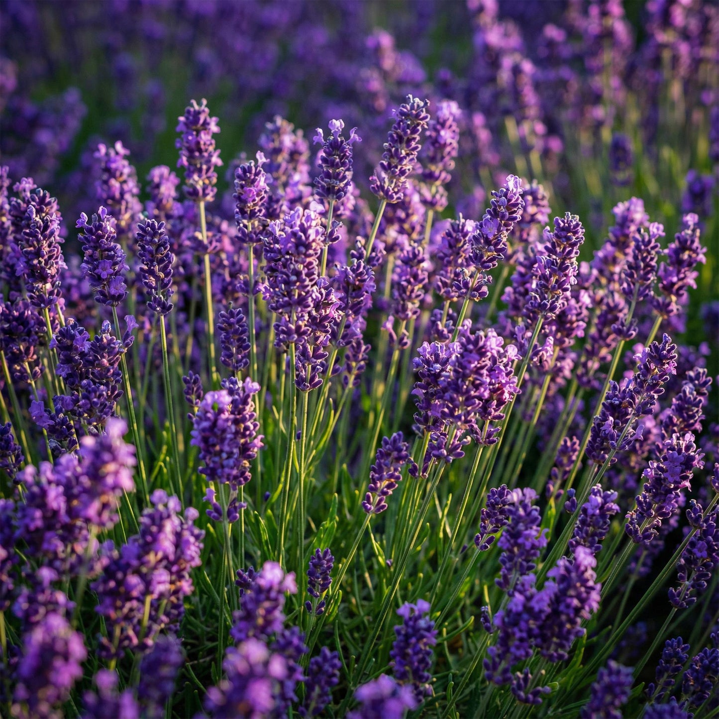 Green boutiQ - Tuinplant - Lavandula angustifolia Munstead - Lavendel - Winterhard - Paars - 6 Planten - Pot 12cm - Hoogte 15-25cm